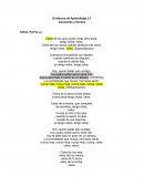 Evidencia de Aprendizaje Canciones y Versos