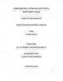Ensayo-La guerra fria