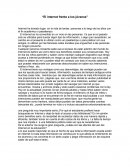 El internet frente a los jóvenes