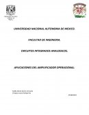Después de estudiar sus diversas configuraciones y conocer su gran capacidad de cambiar la amplitud del voltaje, nos daremos a la tarea de aplicar esos conocimientos en la obtención de una señal propuesta.