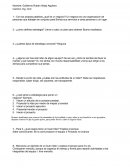 Cuestionario sobre negocios.