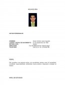 Me considero una persona activa, con excelentes valores como la honestidad, moralidad, responsabilidad, solidaridad, buena actitud y dispuesto a trabajar en equipo.