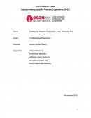 Análisis del Estados Financieros – San Fernando S.A.