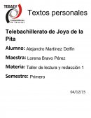 Textos personales. Apuntes Varios.