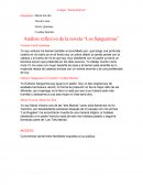 Análisis reflexivo de la novela “Los Sangurimas”