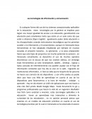 Tema de Las tecnologías de información y comunicación.