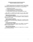 Cuestionario para evaluar la situación de la empresa