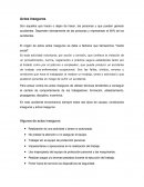 Actos inseguros, seguridad e higiene industrial.