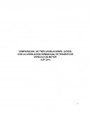 Legislación de tránsito.