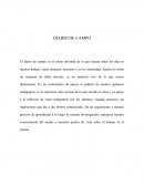DIARIO DE CAMPO.