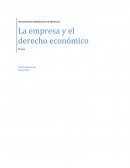 LA empresa y el Derecho Economico