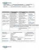 Planeación didactica de Español