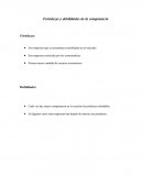 Fortalezas y debilidades de la competencia.