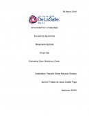 Resumen Estimacion de costos de maquinaria agricola