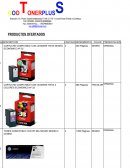 CATÁLOGOS SUMINISTROS DE IMPRESION - APUNTES VARIOS