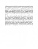 La actividad turística.