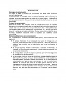 Concepto de comunicación.