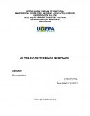 GLOSARIO DE TERMINOS MERCANTIL.