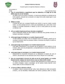 Cuestionario Humanidades