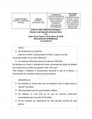 Plan de aprendizaje de niños.