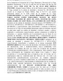 DECLARACION JURADA DE MATRIMONIO