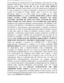 DECLARACION JURADA DE MATRIMONIO