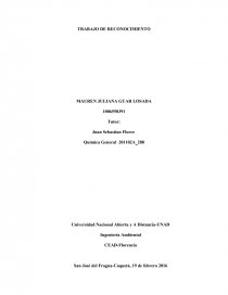 Trabajo colaborativo momento 1.El curso de química general consta de 6 entornos y 9 actividades.. Página 1