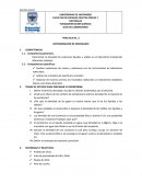 Determinación de densidades.