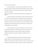 Procesos de la empresa distribuidora