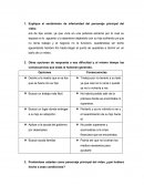 Explique el sentimiento de inferioridad del personaje principal del video.