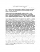 En realidad tenemos motivación