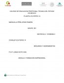 CONALEP ECATEPEC III MÁQUINAS Y HERRAMIENTAS