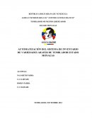 AUTOMATIZACIÓN DEL SISTEMA DE INVENTARIO DE VARIEDADES ARAFER DE TEMBLADOR ESTADO MONAGAS