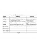 Matriz de caracterización de la empresa