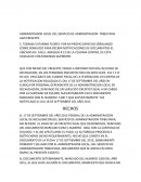 Administrador local del servicio de administracon tributaria