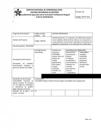 Guia GESTION EMPRESARIAL.. Página 1