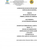 EN UN CENTRO ESCOLAR