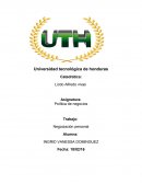 Negociación personal