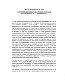 Ensayo Decreto 302 de 2015 Normas de aseguramiento de la informacion.