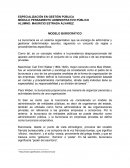 Critica al modelo burocrático