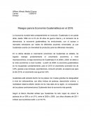 En la última década el crecimiento económico de Guatemala es estable, ha logrado manejar prudentemente el crecimiento económico a nivel