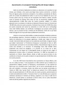 Aproximación historiográfica del tiempo indígena venezolano.