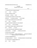 Encuesta "Educación Para La Salud"