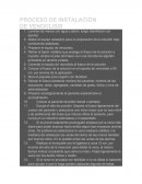 Tecnica para venoclisis