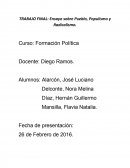 Cada nación y Estado del mundo está compuesto por un pueblo, pero, ¿qué es el pueblo?