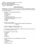 Instrucciones: a continuación se presenta una serie de problemas, resuélvalos dejando constancia de su procedimiento, sin constancia de su procedimiento no se calificará, recuerde que debe trabajar de forma limpia y ordenada.