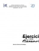 Ejercicio Gerencia Estratégica