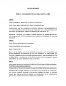 LOCALIZACIÓN DE UNA SOLA INSTALACIÓN