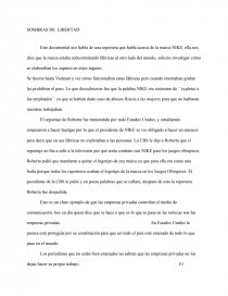 SOMBRAS DE LIBERTAD. Página 1