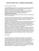 CURVAS DE OFERTA NETA Y TÉRMINOS DE INTERCAMBIO.